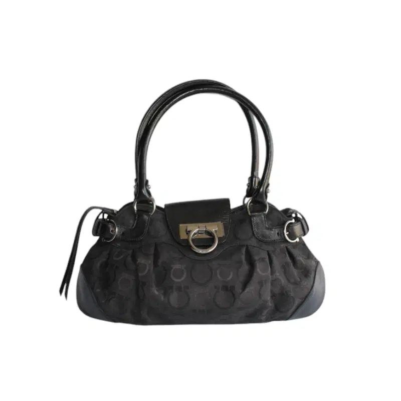 Salvatore Ferragamo Small Black Shoulder Bag