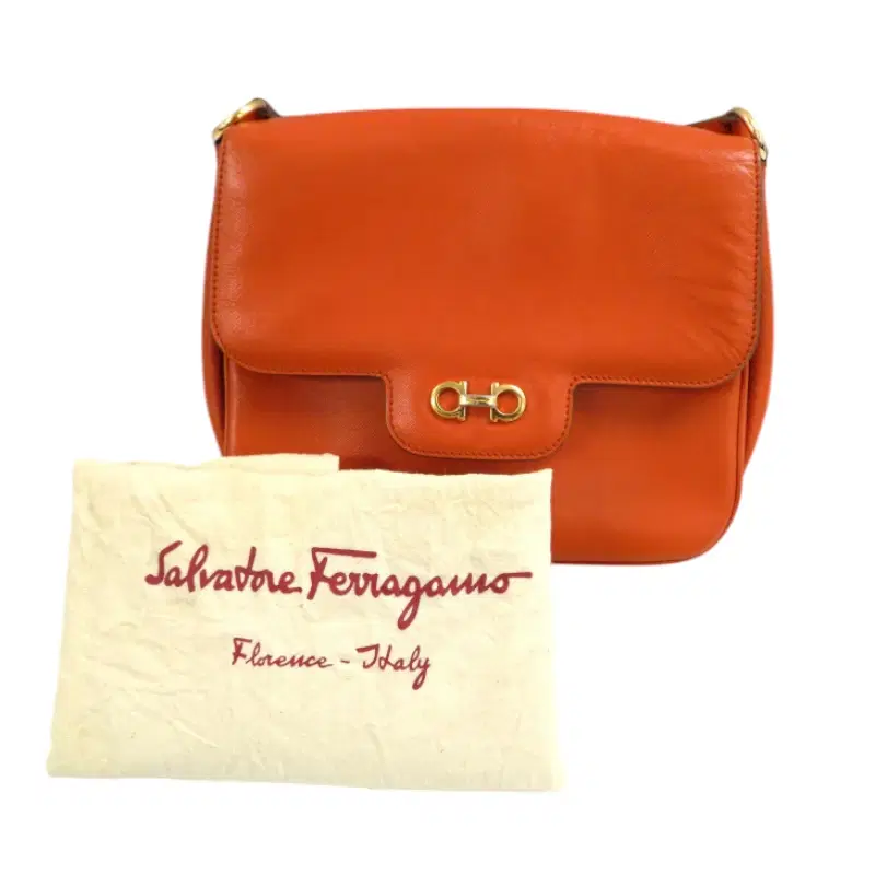 Salvatore Ferragamo Orange Sling bag
