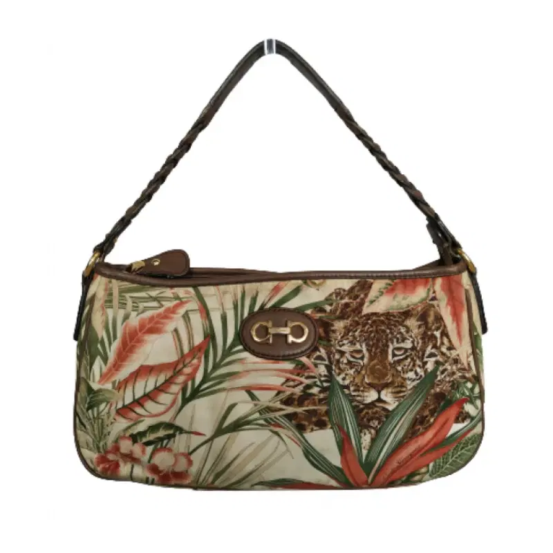 Salvatore Ferragamo Animal Print Shoulder Bag