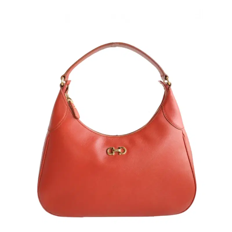 Salvatore Ferragamo Romana Gancini Saffiano Hobo Bag