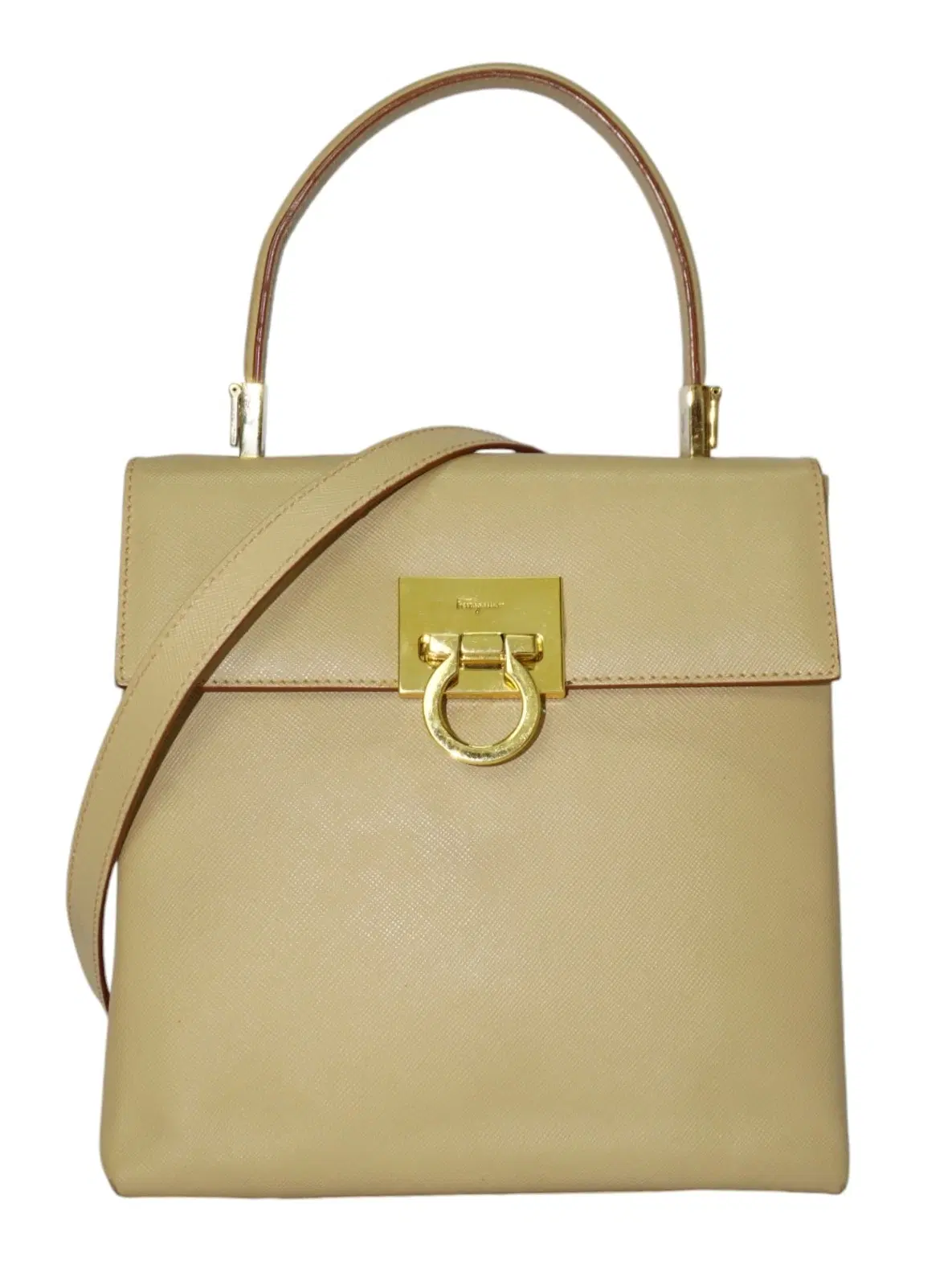 Salvatore Ferragamo Gancini Handbag Shoulder Bag