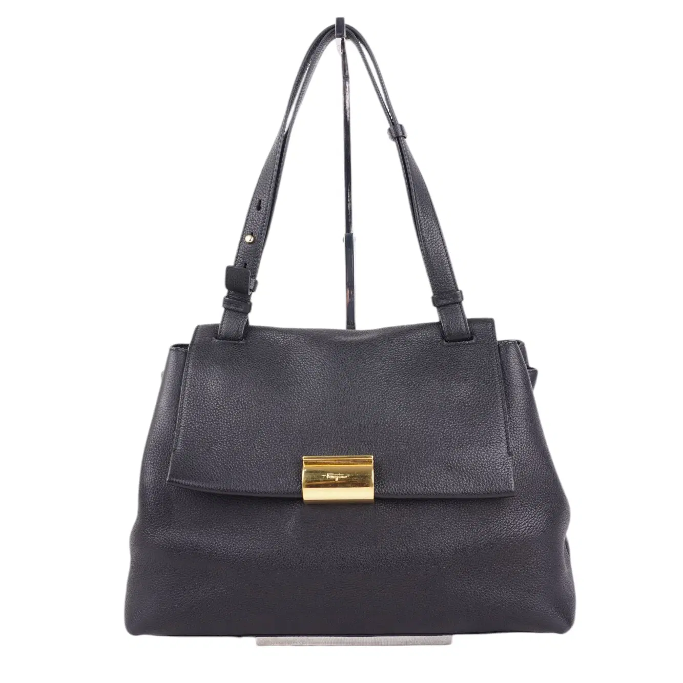 Ferragamo Black Shoulder Bag