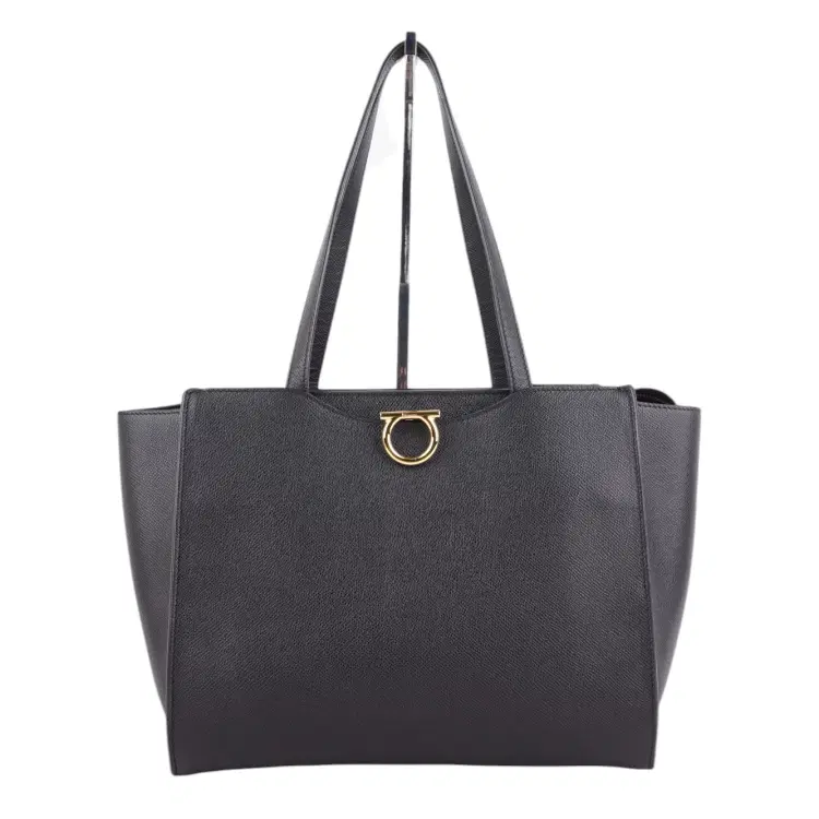 Salvatore Ferragamo Leather Gemini Tote-Hover-Image