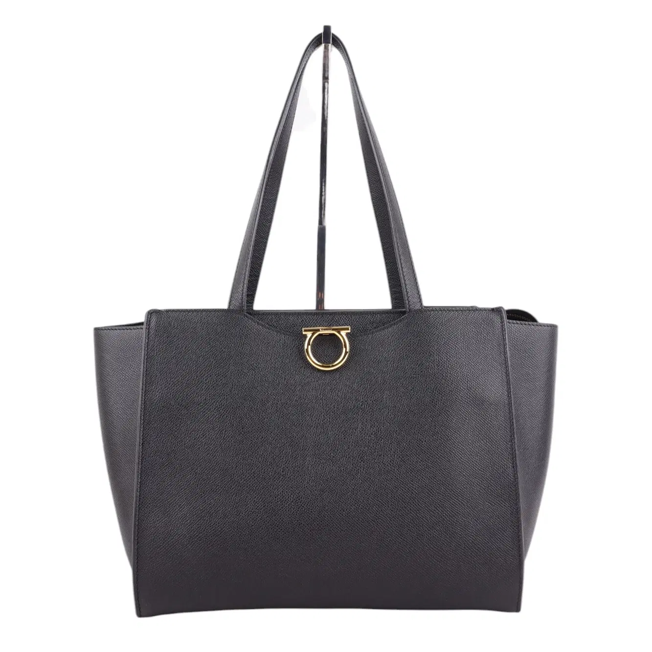 Salvatore Ferragamo Leather Gemini Tote