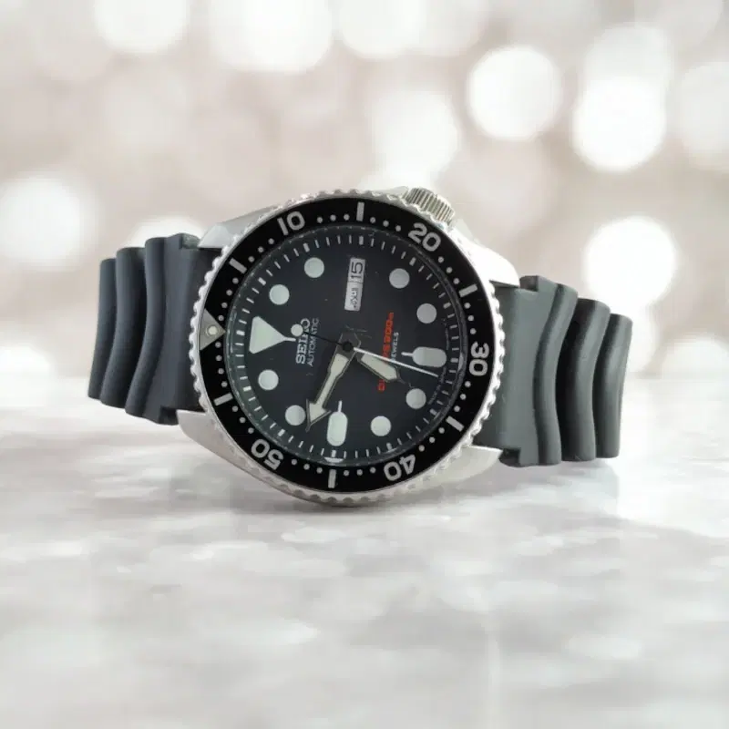 Seiko Diver's 42MM Automatic 200M Rubber Strap