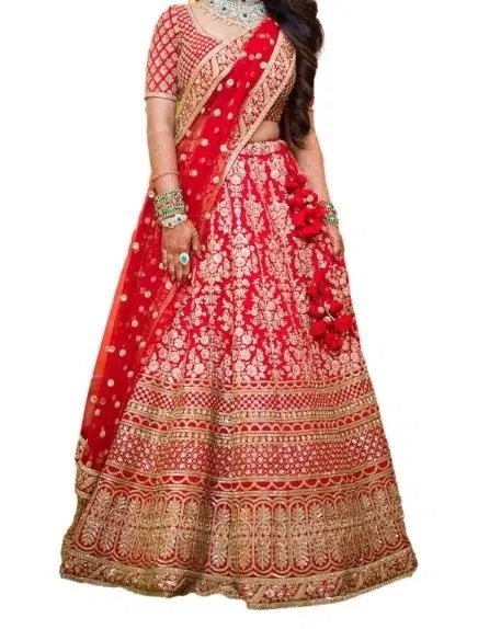 Sabyasachi Red Bridal Lehenga