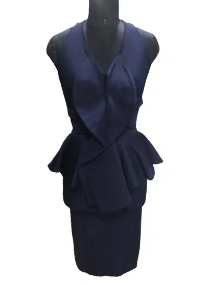 Givenchy Ruffle Peplum Waist Dress-Hover-Image