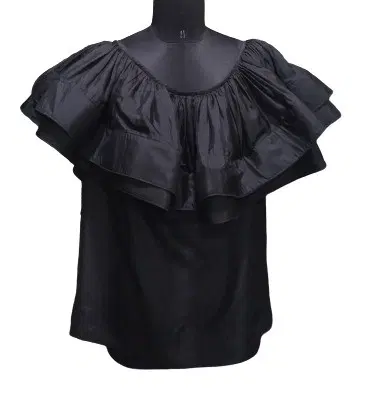 Stella McCartney Black Ruffle Dress