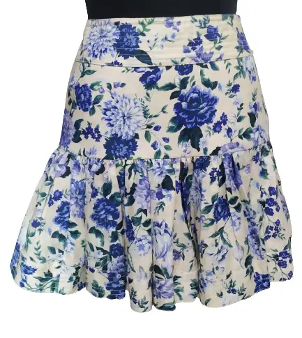 Zimmermann Moncur Flounce Floral Printed Mini Skirt-Hover-Image
