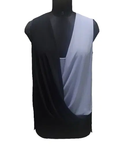 BCBG MaxAzria Two Tone Top-Hover-Image