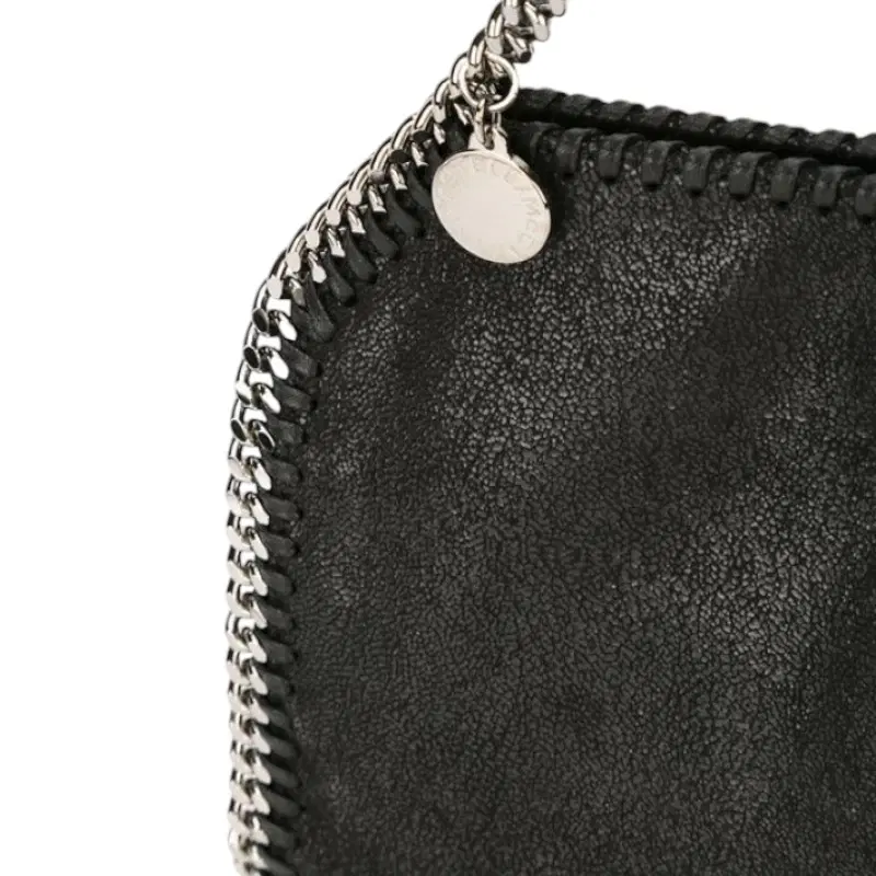 Stella McCartney Black Tiny Falabella Tote