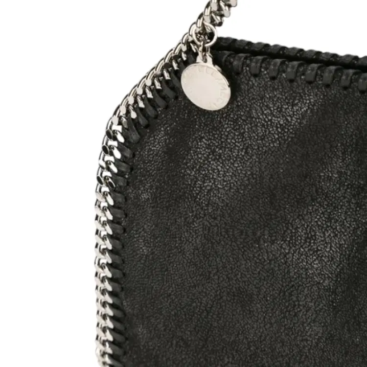 Stella McCartney Black Tiny Falabella Tote-Hover-Image