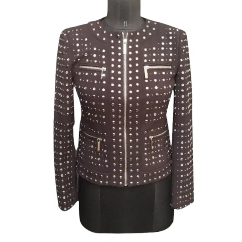 Michael Kors Black Studded Jacket