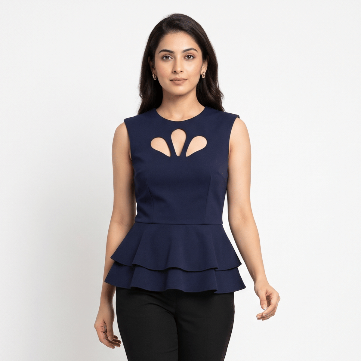 Balenciaga Navy Dress