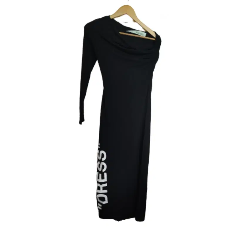 Off White Main Lable Black Dress