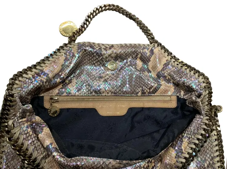 Stella McCartney Faux Python Falabella Tote-Hover-Image