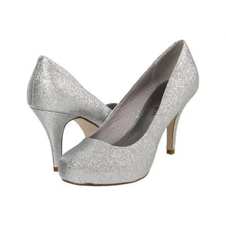 Steve Madden Girl Getta Glitter Platform Pumps