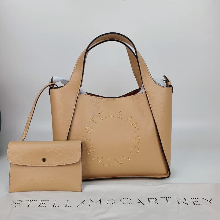 Stella Mccartney Logo Crossbody Tote Bag