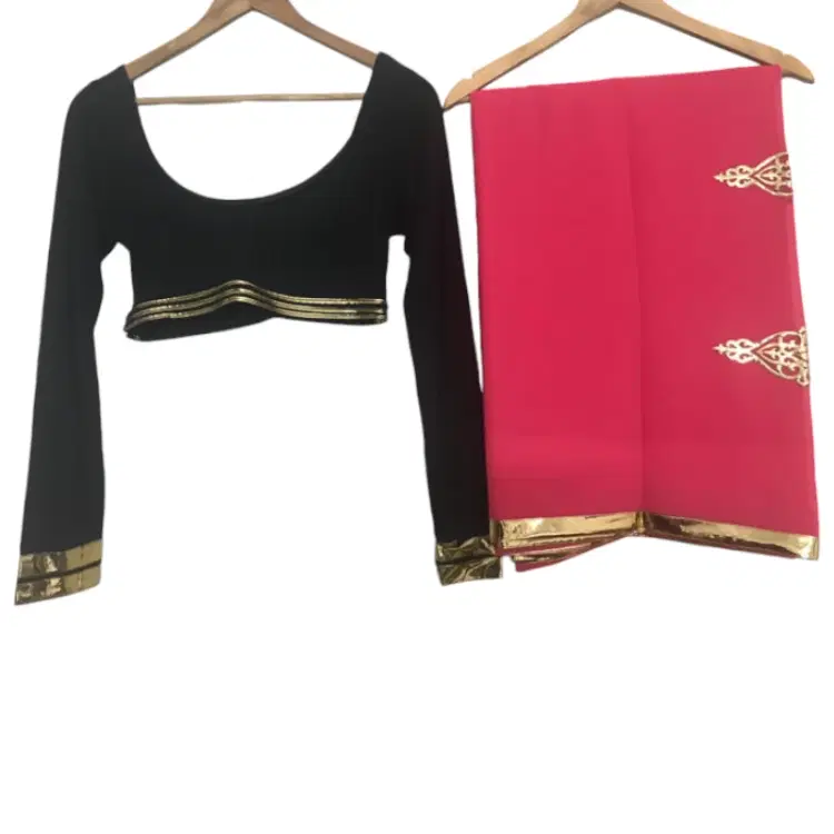 S&N Drape By Shantanu & Nikhil Saree With Readymade Blouse-Hover-Image