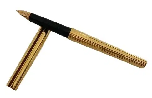 St Dupont Classic Vermeil Fountain Pen
