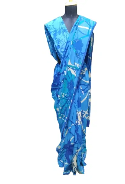 Satya Paul Blue Saree