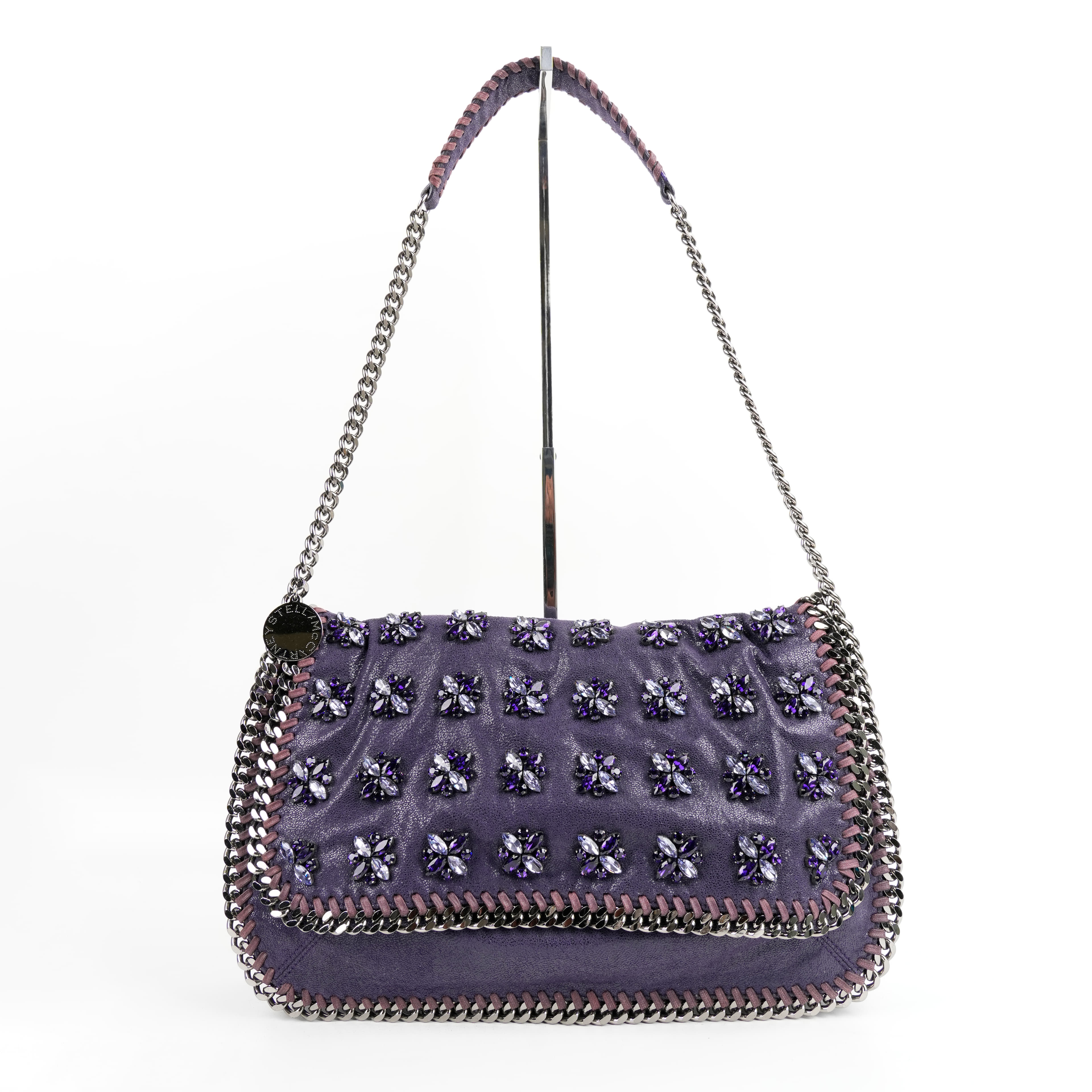 Stella Mccartney Falabella Studded Flap Bag