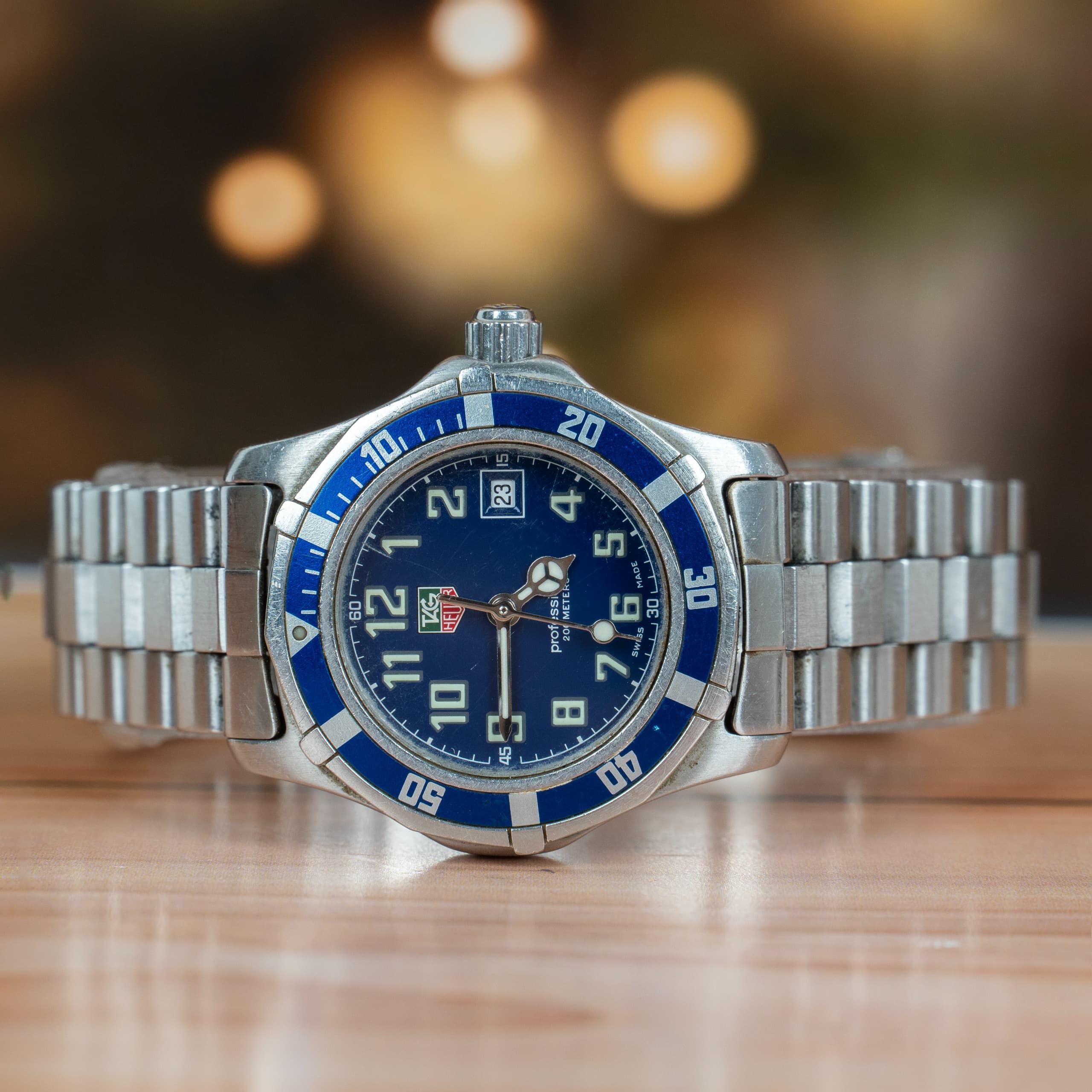 Tag Heuer 2000 Sport 28 MM Blue Dial Quartz Ladies Watch