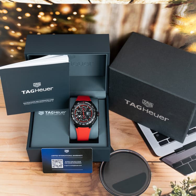 Tag Heuer Formula 1 Chronograph 44 MM Black Dial Automatic-Hover-Image