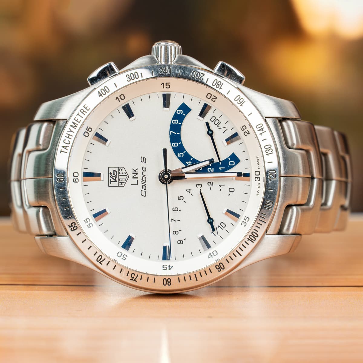 Buy and Sell Tag Heuer Link Calibre S 42 MM Chronograph Silver 