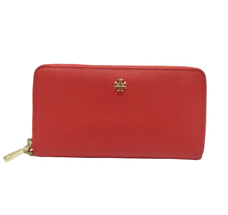 Tory Burch Robinson Leather Continental Zip Wallet-Hover-Image