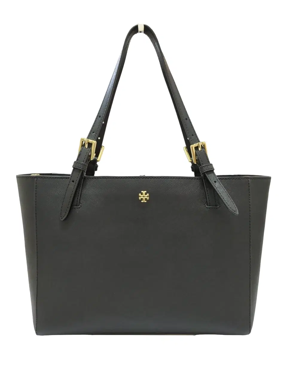 Tory Burch Emerson Saffiano Leather Buckle Tote