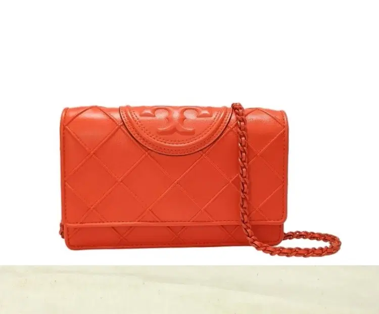 Tory Burch Womens Fleming Soft Chain Wallet-Hover-Image
