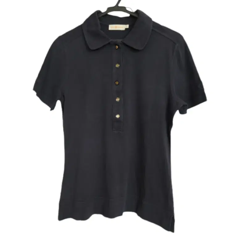 Tory Burch Navy Button Down Polo