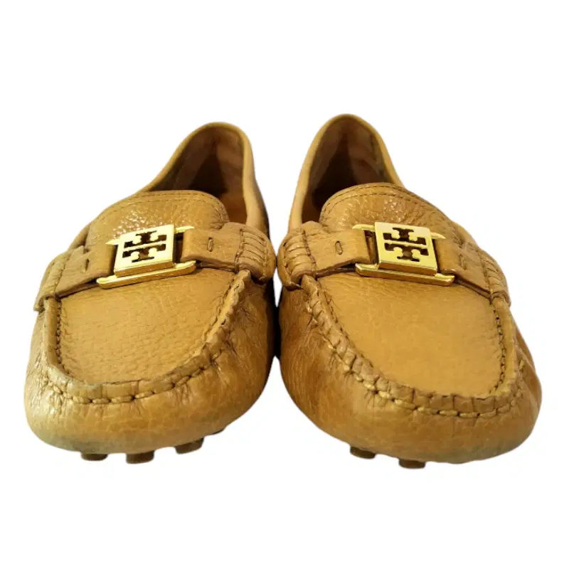 Tory Burch Kendrick Tumbled Leather Driver Loafers