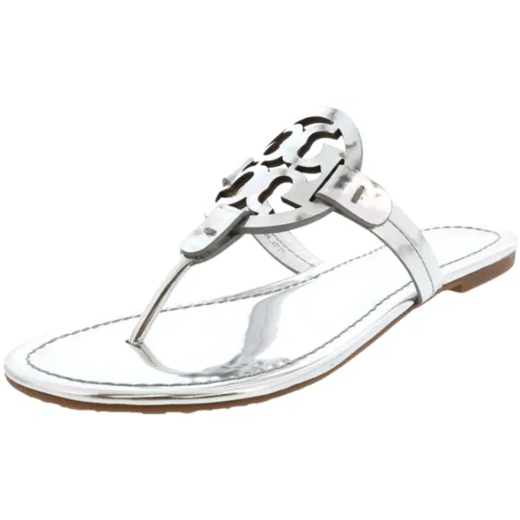 Tory Burch Miller Silver Sandal-Hover-Image
