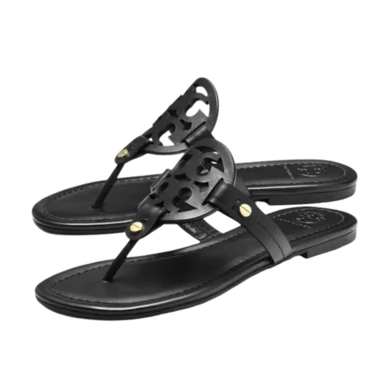 Tory Burch Black Miller Sandals-Hover-Image