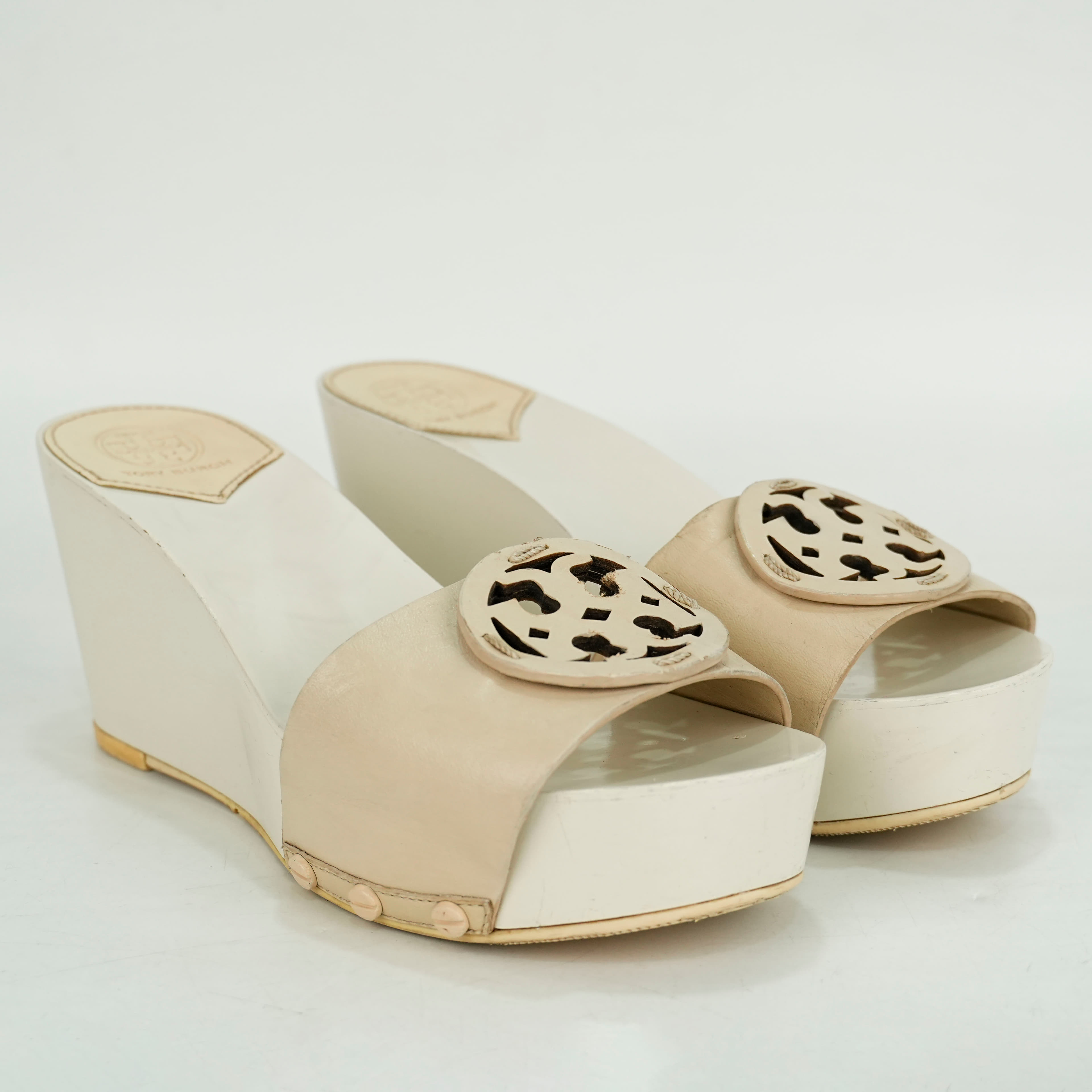 Size 5.5 - Tory Burch Miller Platforms