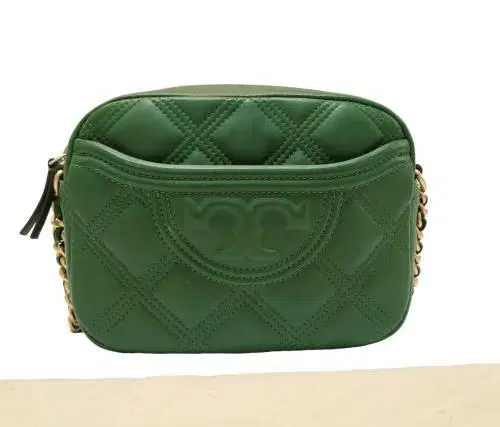 Tory Burch Fleming Soft Quilted Leather Camera Bag