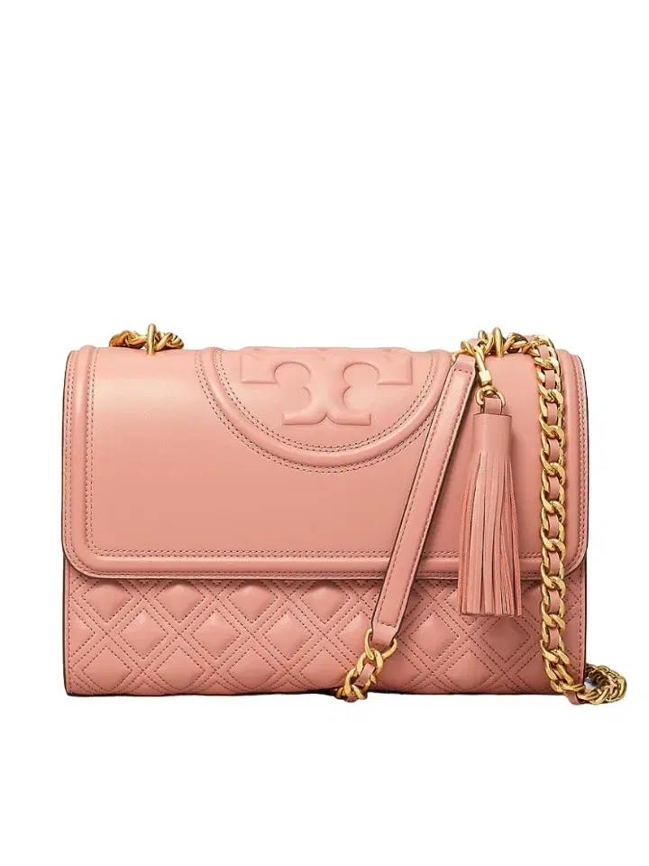Tory Burch Pink Fleming Shoulder Bag