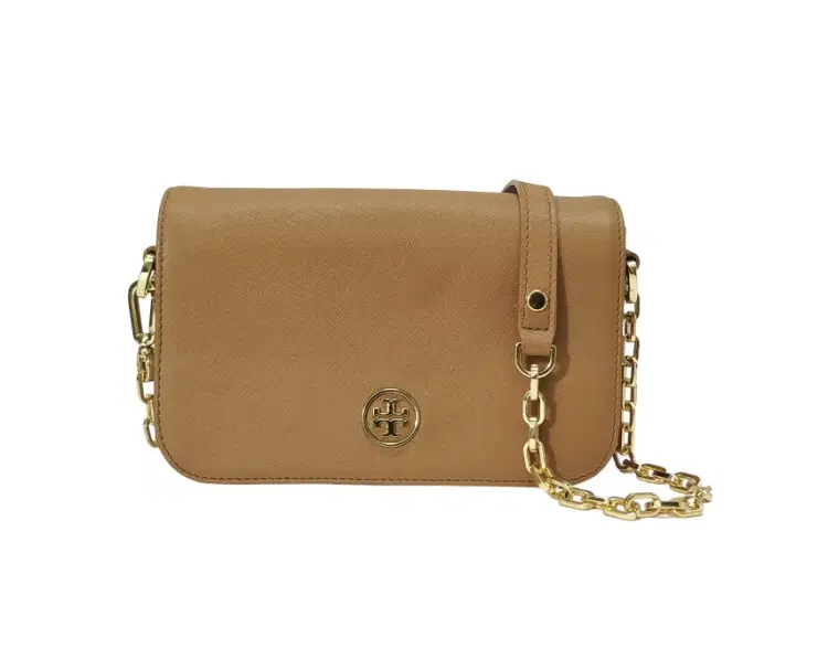 Tory Burch Robinson Crossbody Brown Flap Bag-Hover-Image