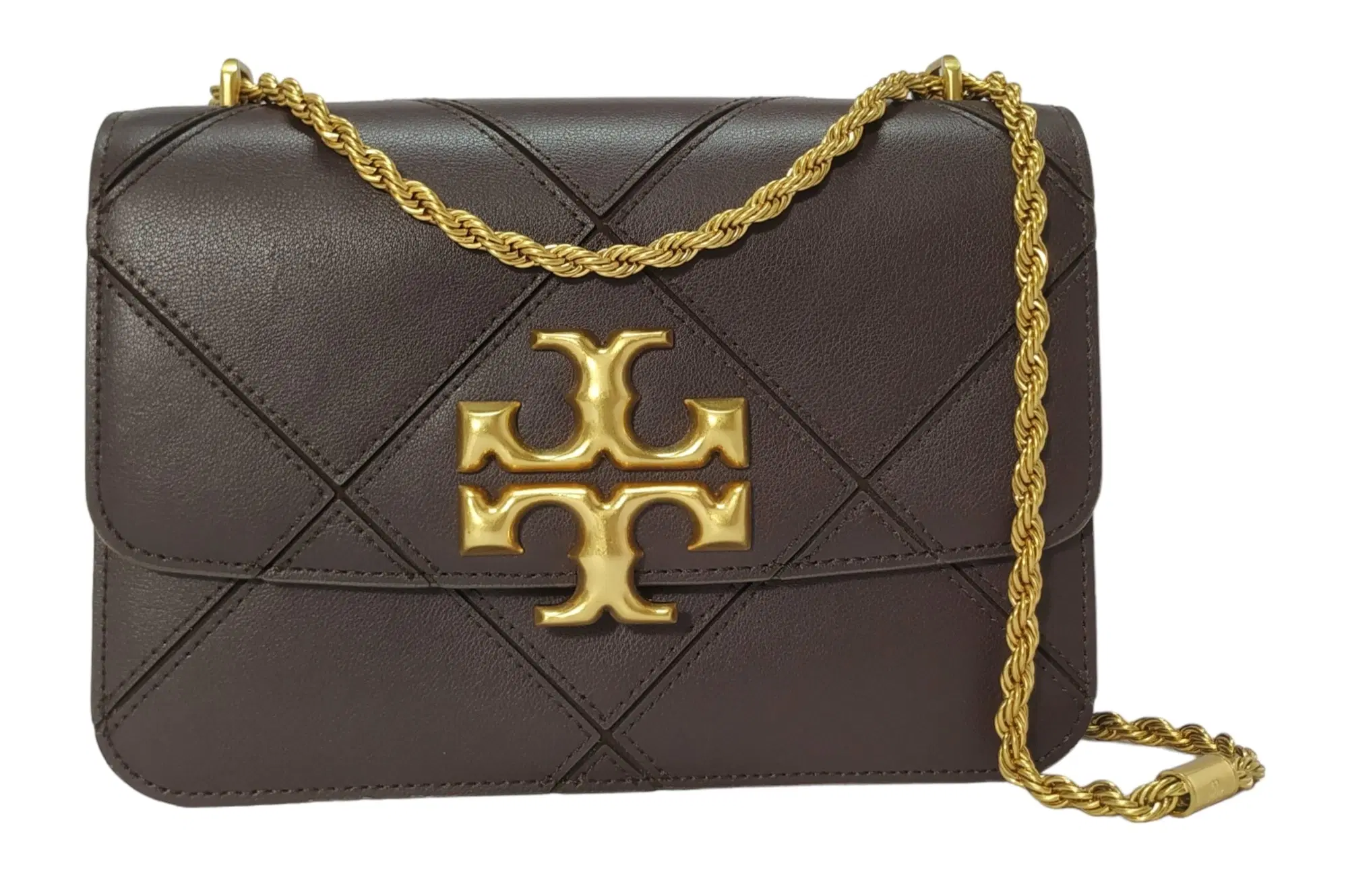 Tory Burch Eleanor Diamond Quilted Leather Convertible Shoulder Bag