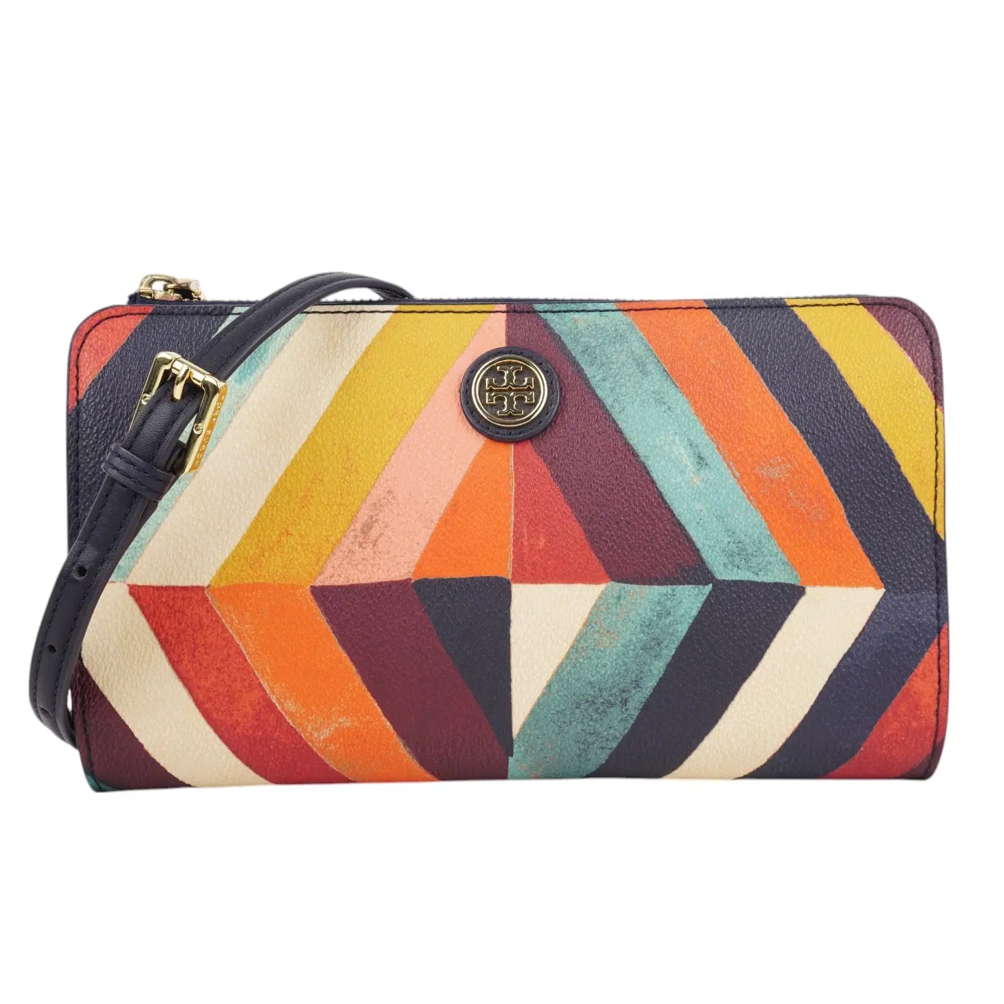 Tory Burch Rare Diamond Stripe Crossbody Bag