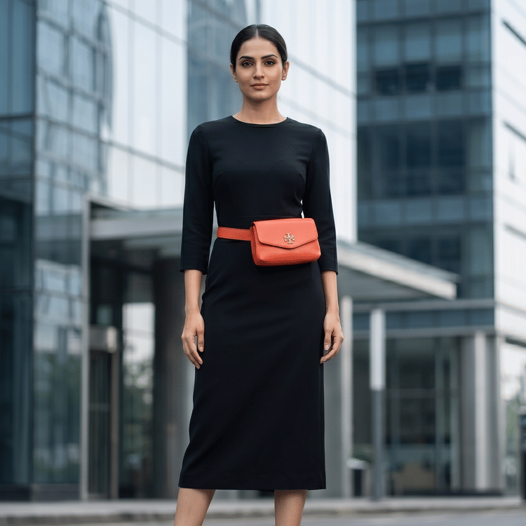 Tory Burch Kira Mixed-Materials belt bag-Hover-Image