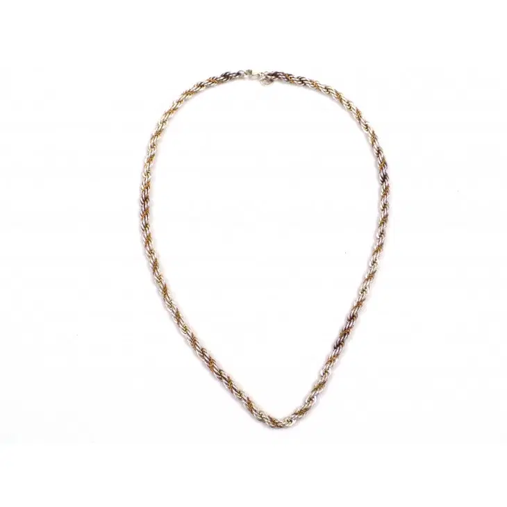 Tiffany & Co. 925 Sterling Silver Combi Twist Necklace