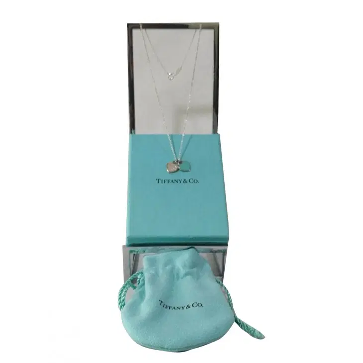 Tiffany & Co. Mini Double Heart Sterling Silver Pendant-Hover-Image