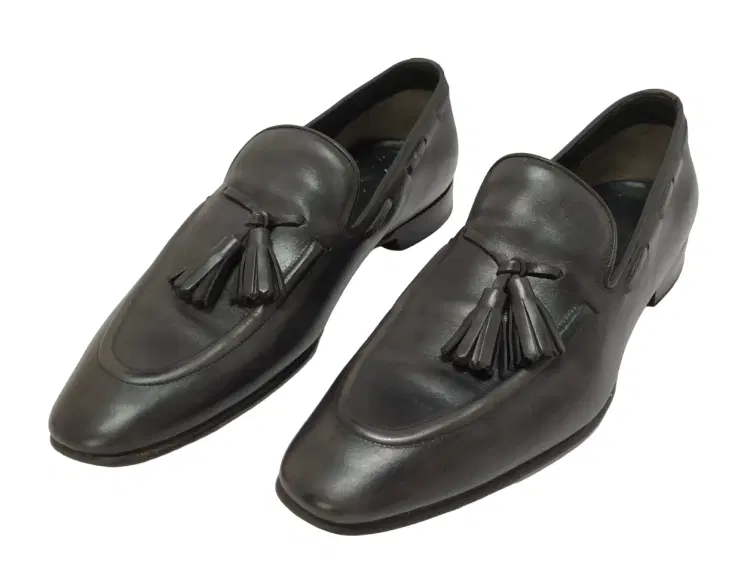 Size 11.5 - Tom Ford Leather Tassel Loafers-Hover-Image