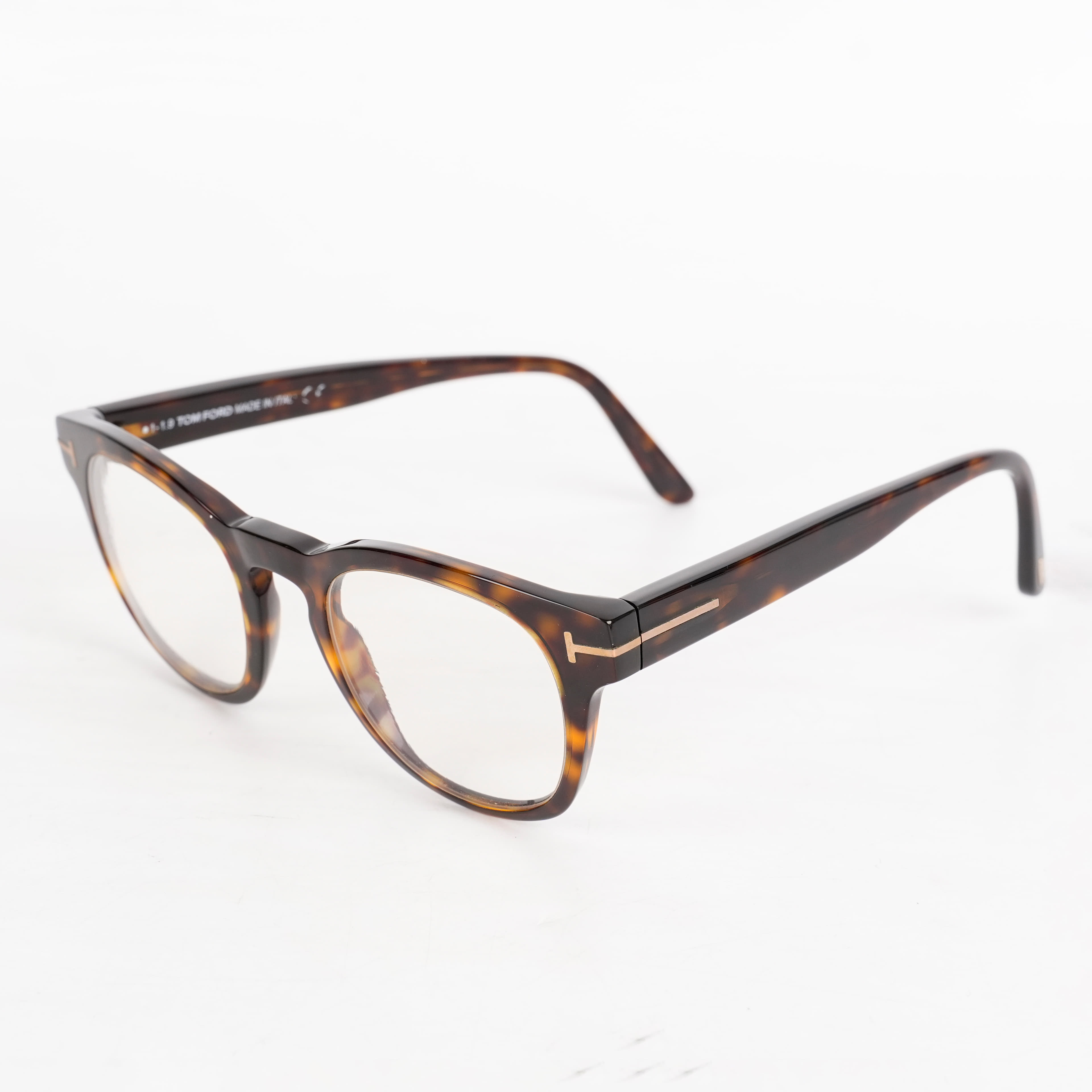 Tom Ford FT5543 Brown Oval Eyewear Frames
