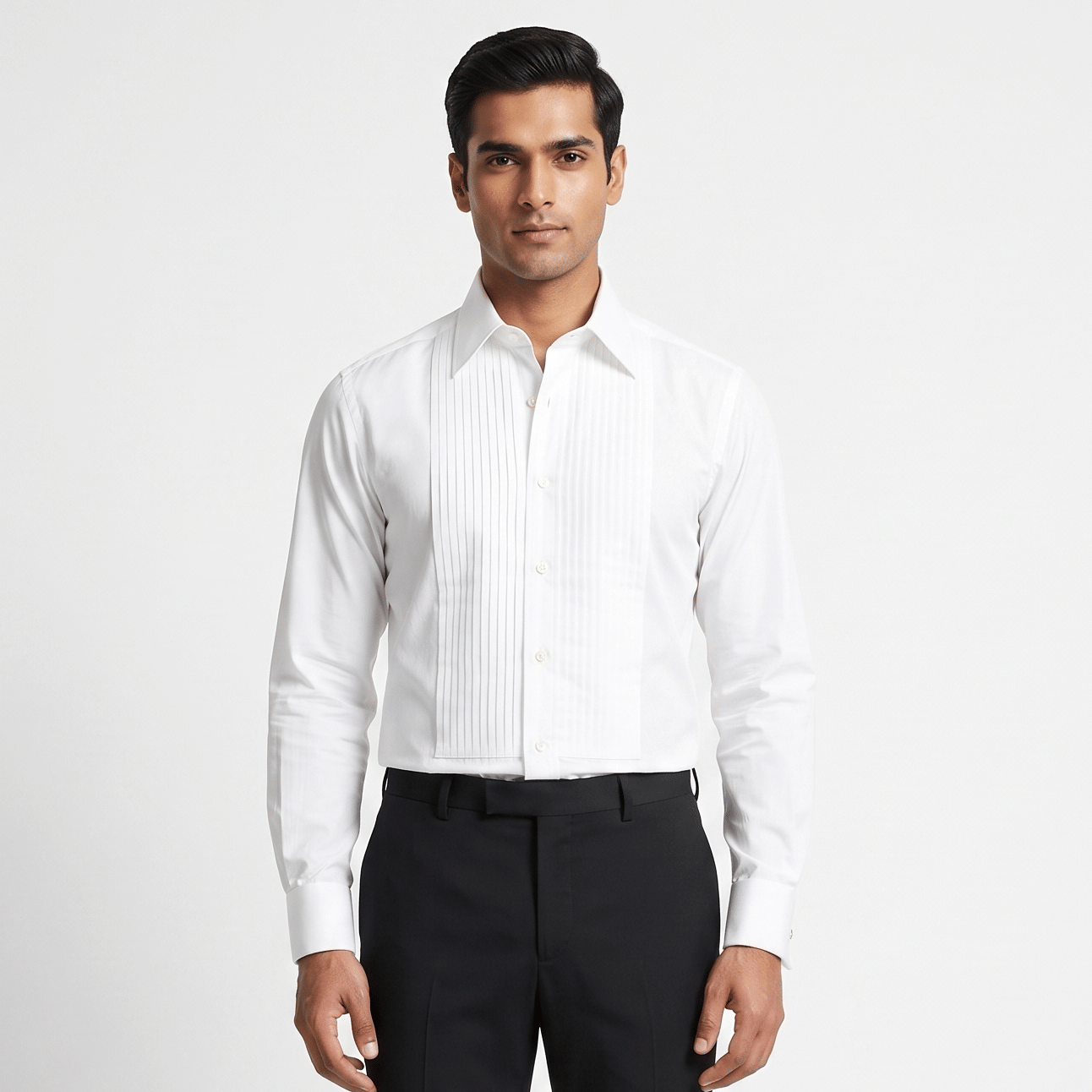 Tom Ford White Pinstriped Shirt