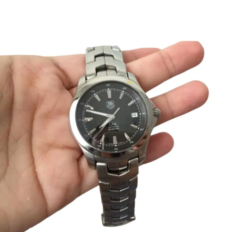 Tag Heuer Stainless "Link" Automatic WJF2110BA0570-Hover-Image