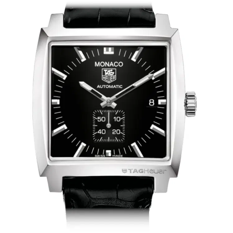 Tag Heuer Men's Monaco Calibre 6 Automatic Watch 37MM-Hover-Image